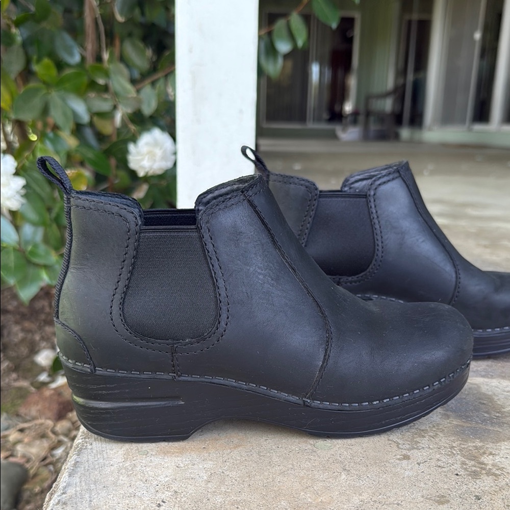 Dansko Black Ankle Boots